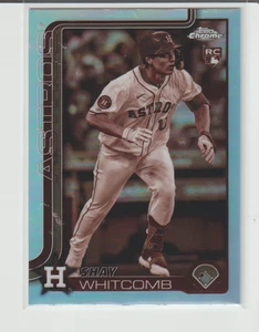 2025 Topps Chrome Shay Whitcomb Rookie Sepia Refractor Card # 251 - Picture 1 of 1