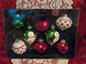 ROBERT STANLEY 8 PZ ADDOBBI NATALIZI 2023 COLLEZIONE CASA - Foto 1 di 7