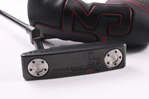Left Hand Scotty Cameron B3 Triple Black Design LTD Newport 2 Putter / 33 Inch - Picture 1 of 8