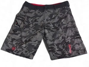 Pelagic Herren Sharkskin Pro Board Short Größe 36 Ambush Camo schwarz Angeln Bootfahren - Bild 1 von 14