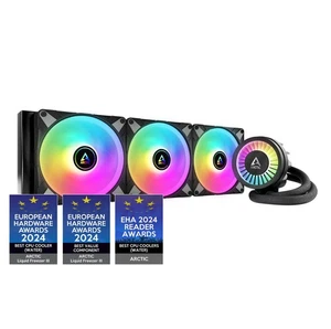 ARCTIC Liquid Freezer III 420 A-RGB czarny PC Chłodnica wody AIO Komputer Towar B - Zdjęcie 1 z 10