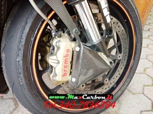 PRESE ARIA IN CARBONIO PINZE FRENO DISCHI CONVOGLIATORI CONDOTTI RAFFREDDAMENTO - Imagen 1 de 11