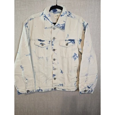 Chaqueta de mezclilla para mujer UMGEE azul lavado con ácido estilo camionero talla grande S nueva Foto 1 de 4