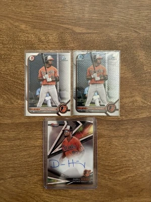 2022 Bowman's Best of 2022 Autographs Darell Hernaiz #B22-DHE (AU, RC)+ALL3 - Image 1 of 3