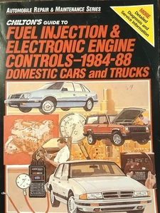 Chilton's INYECCIÓN E INYECCIÓN DE COMBUSTIBLE 1984-1988 Manual de reparación automotriz 7768 - Imagen 1 de 11