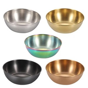 Rust resistant Stainless Steel Sauce Plate Perfect for Parties and Events - Picture 1 of 17