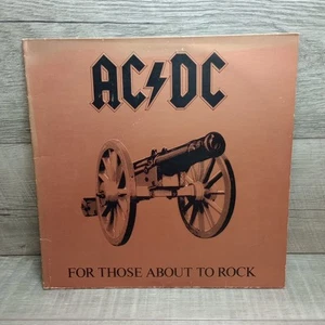 AC/DC For Those About To Rock We Salute You LP 1981 - Picture 1 of 8