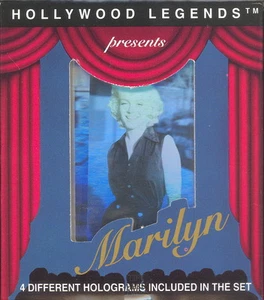 MARILYN MONROE 1992 VISION GRAPHIX HOLOGRAMM KARTEN SET MM1 BIS MM4 + AUTHENTIZITÄT - Bild 1 von 3