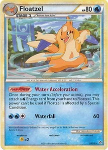 Floatzel 16/95 HGSS Unleashed RARE PERFECT MINT! Pokémon - Picture 1 of 1