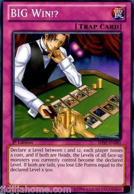 SHSP EN080 1ST ED 3X BIG WIN COMMON CARDS - Image 1 of 2