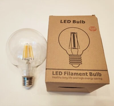 Vintage Filament LED Edison Bulb Dimmable E14 E27 Decorative Industrial Light A+ - Image 1 of 3