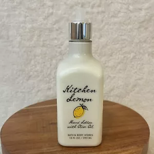 Bath & Body Works cucina lozione mani al limone con olio d'oliva 10 oz sigillata RARA - Foto 1 di 6