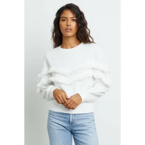 NWT - RAILS - Kinsey Sweatshirt - White - Size XS - Picture 1 of 7