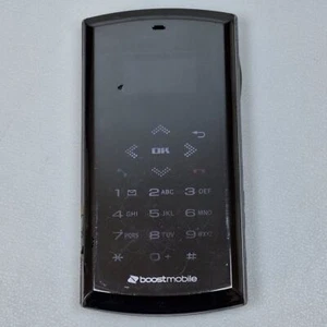 Sanyo SCP-6760 Silver Dual Screen Flip QWERTY Phone (Boost Mobile) - Picture 1 of 11