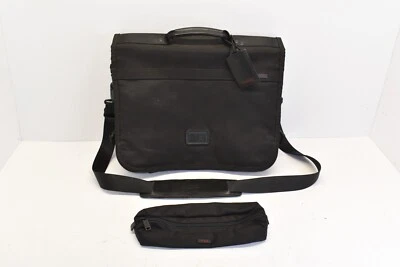 Tumi 26592DH Alpha T-Pass Laptop Slim Briefcase Crossbody Ballistic Nylon Bag - Image 1 of 4