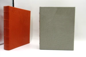 Address Book Leather Hardcover 6 Ring Binder Graphic Image GRAY Swirl - Picture 1 of 17