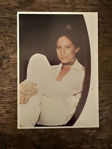 BARBARA STREISAND Panini Top Sellers Ltd 1975 – Superstars – Unused Sticker #52