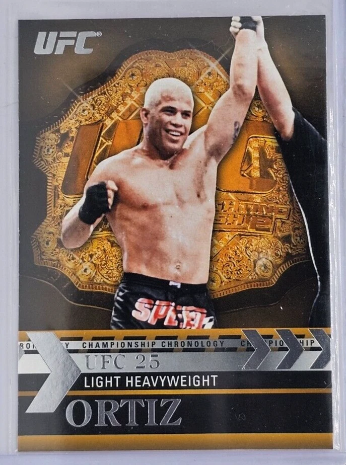 2011 Topps UFC Title Shot Championship Chronology Tito Ortiz #CC-19 - Image 1 of 2