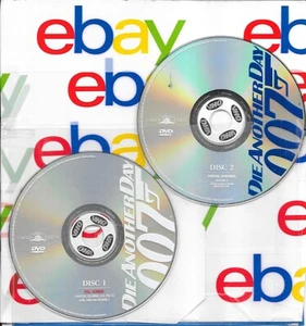DIE ANOTHER DAY-007-DVD-2 DISC SET-REPLACEMENT DISC ONLY-FREE SHIPPING IN CANADA - Picture 1 of 4