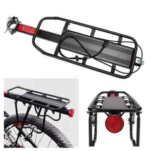 Portapacchi Bici Posteriore MTB Robusto Universale Bicicletta Riflettore Sedile - Imagen 1 de 9