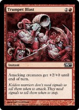 TRUMPET BLAST Magic 2010 MTG Magic the Gathering Cards DJMagic