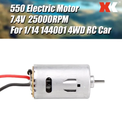 XK RC Racing Car 550 Kohlebürstenmotor für Wltoys 144001 1/14 4WD RC Car - Bild 1 von 4