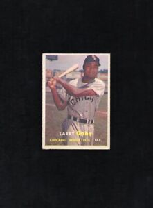 1957 Topps Baseball HOF-#85 Larry Doby, Cleveland Indians HOF, ex+, crease free