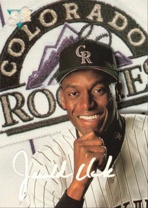 1993 Leaf Studio Baseball Jerald Clark Colorado Rockies #41 - Picture 1 of 2