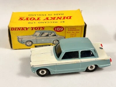 Ref 189  TRIUMPH HERALD 1/43 circa DINKY TOYS - Immagine 1 di 4