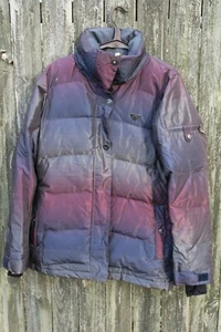 Chaqueta Roxy para mujer talla M 10K Signature Series Torá chaqueta de plumón brillante L calce ajustado - Imagen 1 de 16