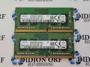 Set of 2 Samsung 4gb DDR4 Laptop RAM 2400 MHz 1rx16 M471A5244CB0-CRC, SKU 12967 - Picture 1 of 1