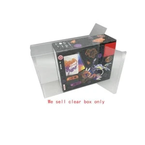 Box Protector for Oled Nintendo Switch Console Sleeve Clear Plastic Protection - Picture 1 of 12