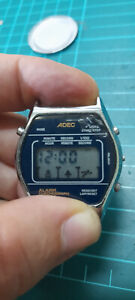 Rare Vintage 80s ADEC by Citizen 9428-390865 Watch LCD *Spare Parts Repair Fix*