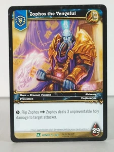 Zophos el Vengativo - Campos de Honor - 9/208 - Wow TCG - Poco común - B - Imagen 1 de 5