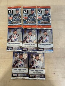 Lot Of 8 Racing Nascar Sealed Retail Packs 3 2018 Donruss +5 2009 Press Pass VIP
