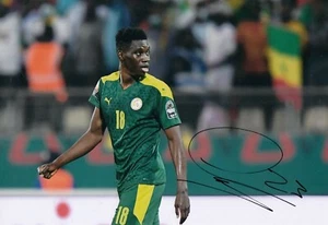 Football - Ismaila Sarr - Hand Signed A4 Photograph - Senegal - COA - Picture 1 of 1
