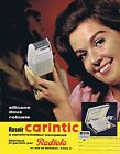 Publicite Advertising 114 1963 Radiola Rasoir Carintic 1