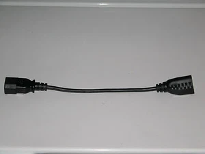 Adaptador de corriente para computadora C14 5-15R cables, AIT Best & Choice cables, cantidad 1 envío a EE. UU. - Imagen 1 de 7