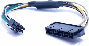 ATX 24pin to 8pin Power Supply Cable for DELL Optiplex 3020 7020 9020 T1700 - Picture 1 of 3