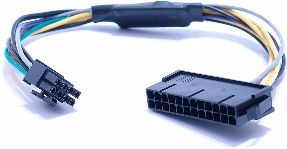 ATX 24pin to 8pin Power Supply Cable for DELL Optiplex 3020 7020 9020 T1700 - Image 1 of 3