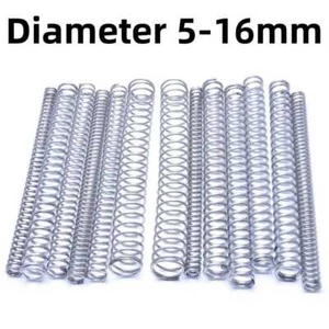 Diameter 5-16mm 0.6mm - 1mm Wire Dia Compression Springs Galvanize Spring Steel - Foto 1 di 14