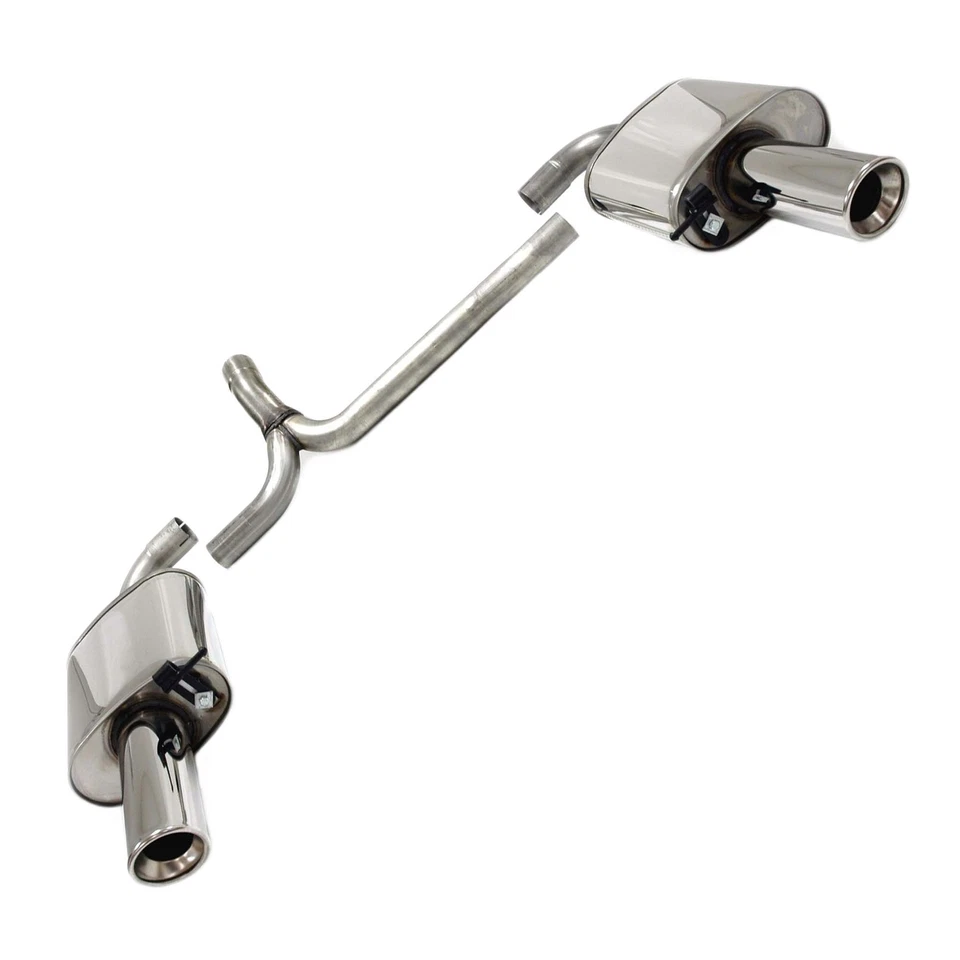 TA Technix Dúplex De Acero Inoxidable 1x100mm Para Volvo V70 IIIXC70 II - Imagen 1 de 1