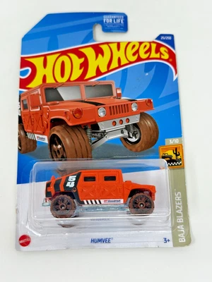 风火轮 Mainline Humvee 25/250 橙色 BAJA BLAZERS 3/10 — 第 1/4 张图片