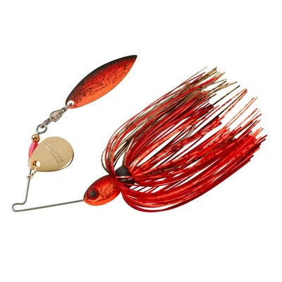 Booyah Pond Magic Real Craw Spinnerbait con faldas de silicona ultrafinas 316 OZ Foto 1 de 3