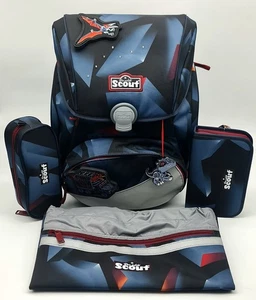 Scout Alpha Schulrucksack Set LED Lichter Sportbeutel 4-teilig NEU - Bild 1 von 8