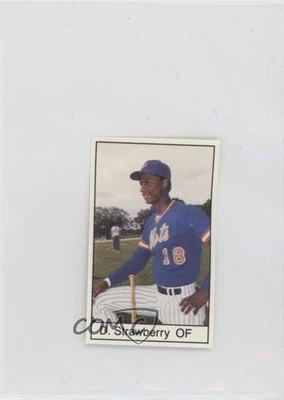 1985 All-Star Game Program Inserts Darryl Strawberry - Image 1 of 2