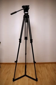 Sachtler Stativ Ace XL GS CF 75mm Stativsystem Bodenspinne Tasche neuwertig - Bild 1 von 16