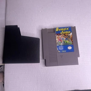 Nintendo NES Bump 'N' Jump Arcade Racing Vic Tokai 1988 Cartridge Only Tested - Picture 1 of 4