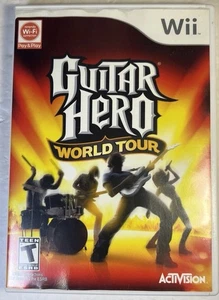 Guitar Hero World Tour Nintendo Wii 2008 CIB komplett in Box mit Handbuch - Bild 1 von 7