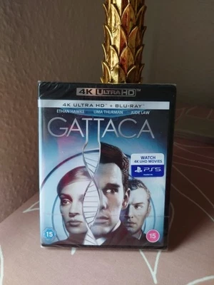 Brand New Gattaca 4K UHD Blu-ray 1997 Edition Ethan Hawke , Uma Thurman Jude Law - Image 1 of 4